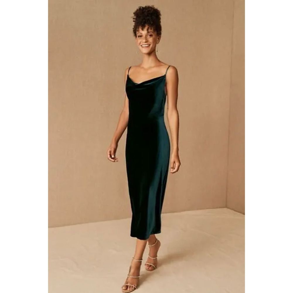 Jenny Yoo Emerald Midi Dress